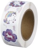 Naklejka (nalepka) Craft-Fun Series Jednorożce Naklejki na rolce Titanum (25YQ-036)