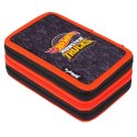 Piórnik HOT WHEELS POTRÓJNY 5903235669194 St.Majewski (Z WYPOSAŻENIEM)