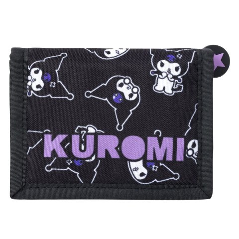 Portfel KUROMI black czarny St.Majewski