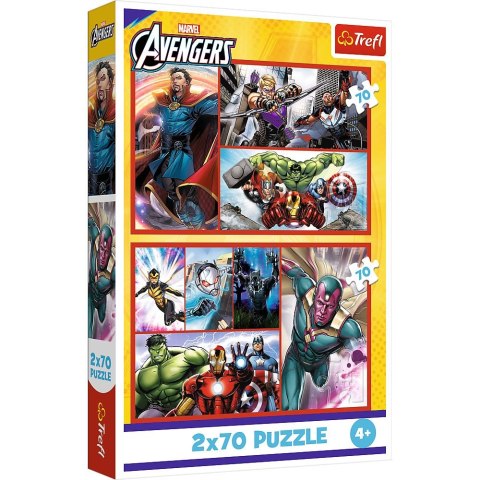 Puzzle Avengers 2x70 el. Trefl (34439)