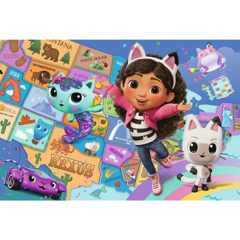 Puzzle Gabby Przyjaźń w kocim domku 100 el. Trefl (16515)
