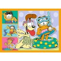 Puzzle Garfield 4w1 4w1 el. Trefl (34673)
