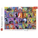 Puzzle Koci alfabet 500 el. Trefl (37527)