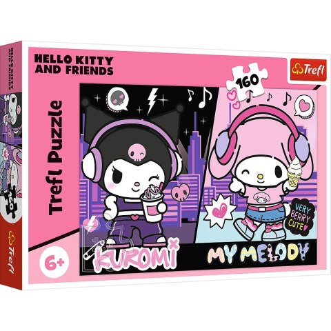 Puzzle Kuromi rządzi 160 el. Trefl (15430)