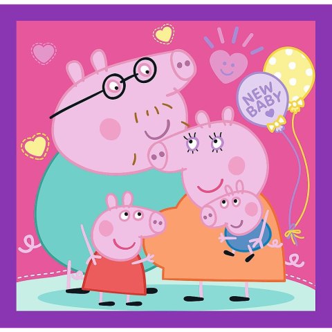 Puzzle Peppa Pig Zwyczaje świnki Peppy Trefl (34893)