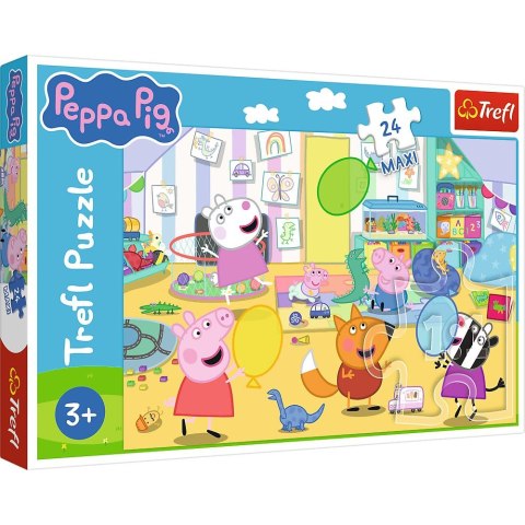 Puzzle Piękna Peppa 24 el. Trefl (14367)