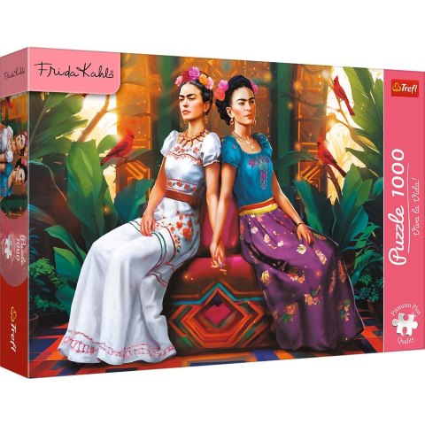 Puzzle Premium Plus Frida Kahlo: Dwa oblicza 1000 el. Trefl (12095)