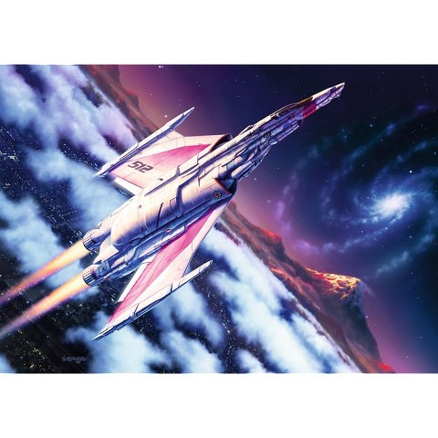 Puzzle Premium Plus Tea Time: Lot w kosmos 1000 el. Trefl (12075)