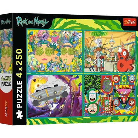 Puzzle Rick And Morty 2x250 el. Trefl (13338)