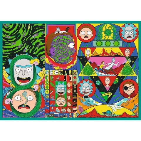 Puzzle Rick And Morty 2x250 el. Trefl (13338)