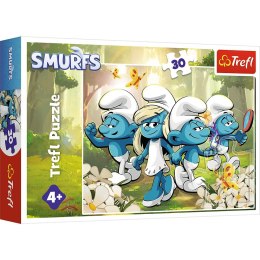 Puzzle Smerfne przygody 30 el. Trefl (18317)