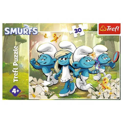 Puzzle Smerfne przygody 30 el. Trefl (18317)