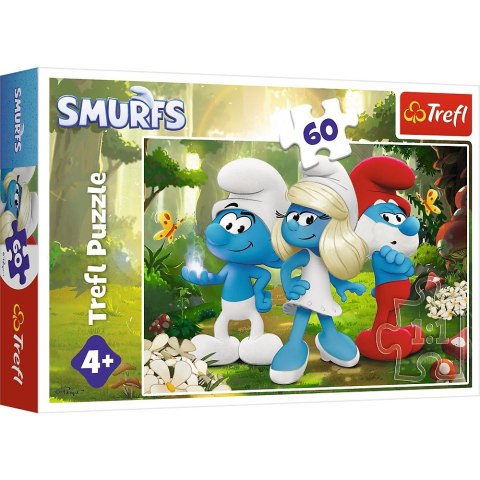 Puzzle Smerfy 60 el. Trefl (17401)