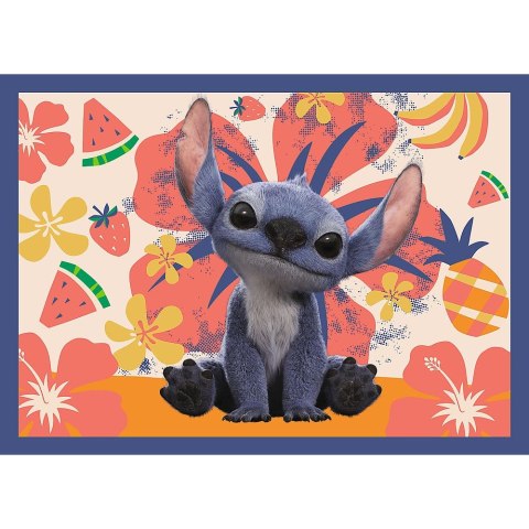Puzzle Stitch Wakacje na Hawajach 4w1 el. Trefl (34666)