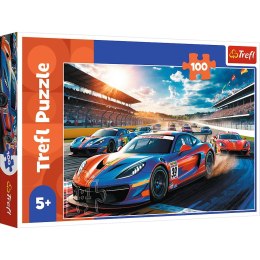Puzzle Szybka wyścigówka 100 el. Trefl (17403)