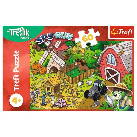 Puzzle Trefliki Na farmie 60 el. Trefl (17402)