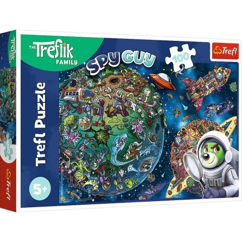 Puzzle Trefliki Trefliki w kosmosie 100 el. Trefl (16496)