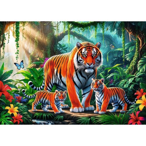 Puzzle Tygrysie zwyczaje 200 el. Trefl (13330)