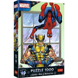 Puzzle Xmass Spider-Man & Wolverine: Święta 1000 el. Trefl (12088)