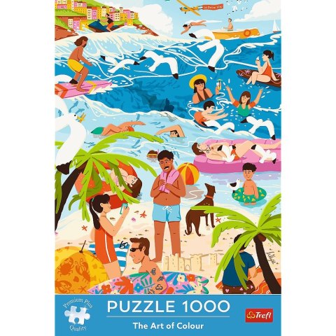 Puzzle premium plus The Art of Colour: W Wakacyjnym Ferworze 1000 el. Trefl (12065)