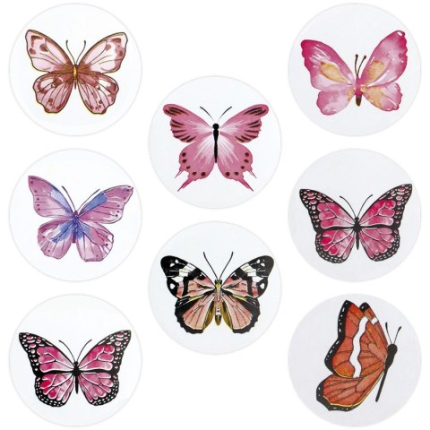 Naklejka (nalepka) Craft-Fun Series Motyle Naklejki na rolce Titanum (25JT007)