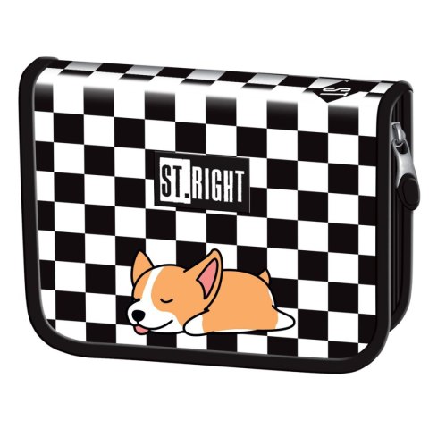 Piórnik Stright SLEEPY CORGI PC-03 5903235664380 St.Right (bez wypozażenia)