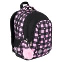 Plecak PINK CHECKEREDR 3-KOMORY St.Right (BP-26)