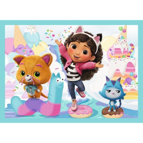 Puzzle Gabby Gabby great adventure 4w1 el. Trefl (34670)