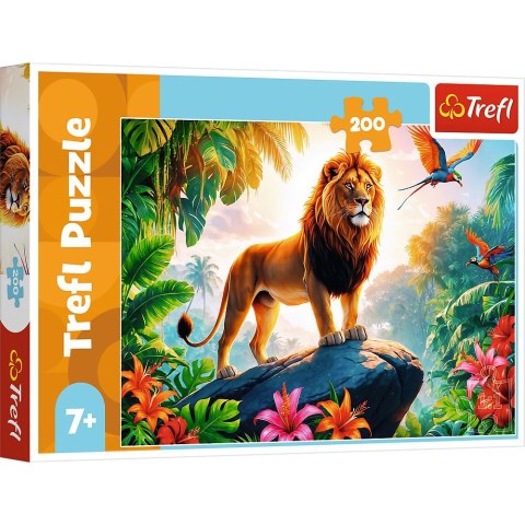 Puzzle Król dzungli 200 el. Trefl (13329)