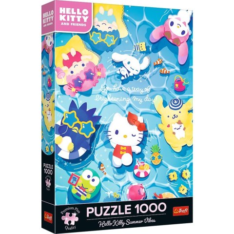 Puzzle Premium Plus Hello Kitty Letni relaks 1000 el. Trefl (12067)