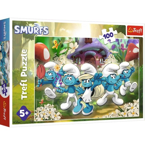 Puzzle Smerfy 100 el. Trefl (16487)