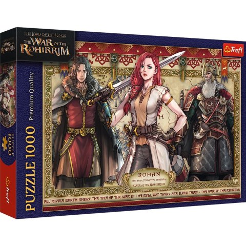 Puzzle Władca Pierścieni Wojna Rohirrimów 1000 el. Trefl (10937)