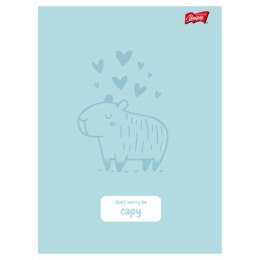 Zeszyt A5 Capybara 32k. 70g linia kolor Unipap