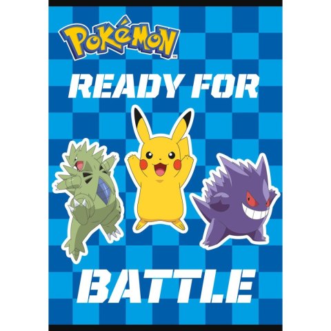 Zeszyt A5 Pokemon 32k. 70g krata Unipap