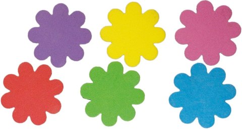 Naklejka (nalepka) Craft-Fun Series piankowe kwiaty z kryształkiem Titanum (5052B)