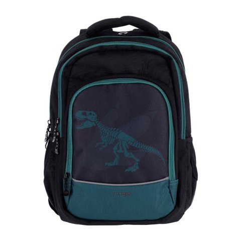 Plecak MISTY Dinozaur czarny Strigo (PL004)