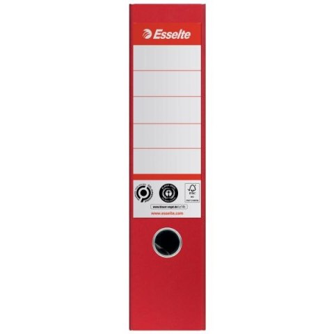 Segregator dźwigniowy neutralny pod względem emisji CO2 No.1 A4 75mm czerwony Esselte (627568)