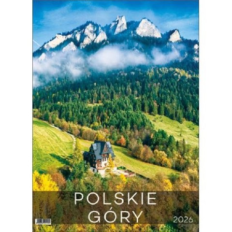 Kalendarz ścienny POLSKIE GÓRY 13-kartkowe- 330mm x 500mm Jotan (W117)