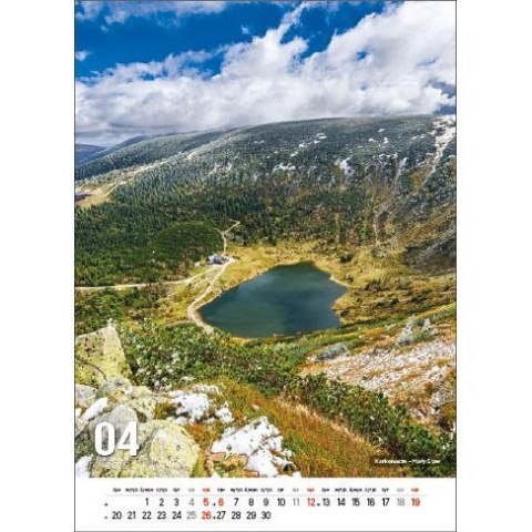 Kalendarz ścienny POLSKIE GÓRY 13-kartkowe- 330mm x 500mm Jotan (W117)