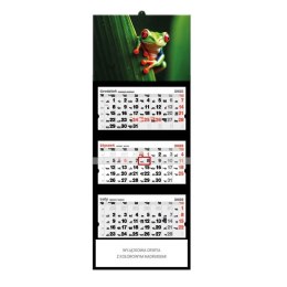 Kalendarz ścienny żABKA trójdzielny 320mm x 855mm Jotan (T63)