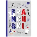 Zeszyt tematyczny A5 j.francuski 60k. krata Interdruk (ZE60FRA)