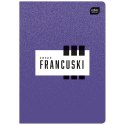 Zeszyt tematyczny A5 j.francuski 60k. krata Interdruk (ZE60FRA)