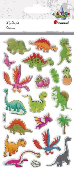 Naklejka (nalepka) Craft-Fun Series Dinozaury wypukłe Titanum (JN-U043)