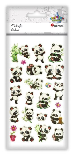 Naklejka (nalepka) Craft-Fun Series Panda wypukłe Titanum (JN-U038)