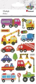 Naklejka (nalepka) Craft-Fun Series Pojazdy użytkowe wypukłe Titanum (JN-U045)