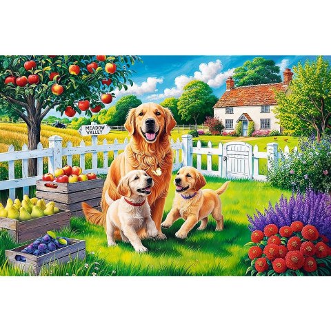 Puzzle Pieski na wsi_ 300 el. Trefl (23101)