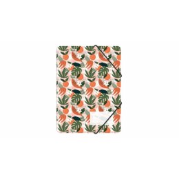 Teczka plastikowa TROPICAL A4 mix Biurfol (TGN-A4-43)