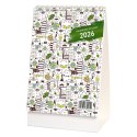 Kalendarz biurkowy STOJĄCY KOTY 120mm x 200mm Wydawnictwo Wokół Nas (KB 037 B)