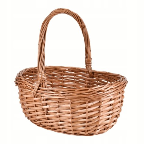 Koszyk świąteczny Wiklinowy kosz na grzyby i zakupy Home And Garden (7614)