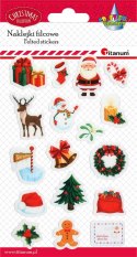 Naklejka (nalepka) Craft-Fun Series filcowa Boże Narodzenie Titanum (25YQ0513-11)